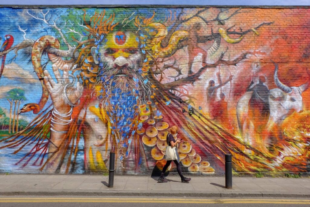 jim vision paradise lost london street art